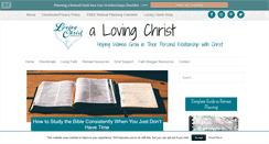 Desktop Screenshot of lovingchristministries.com