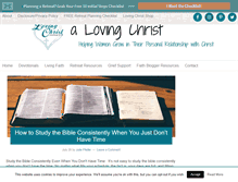 Tablet Screenshot of lovingchristministries.com